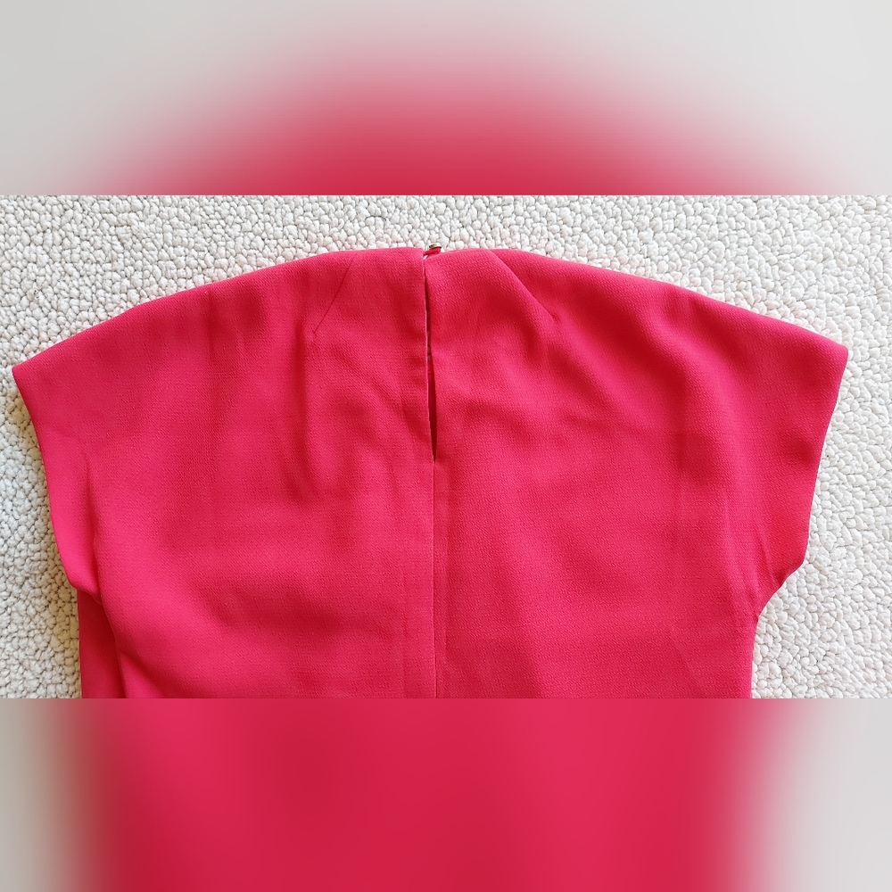 Kate Spade coral pink dress size 10 - Picture 6 of 10